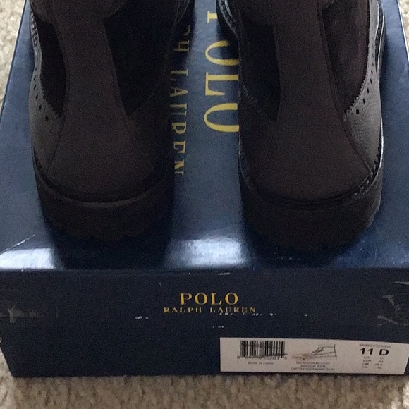 New Men’s Ralph Lauren wing tip shoe boot - Picture 3 of 10